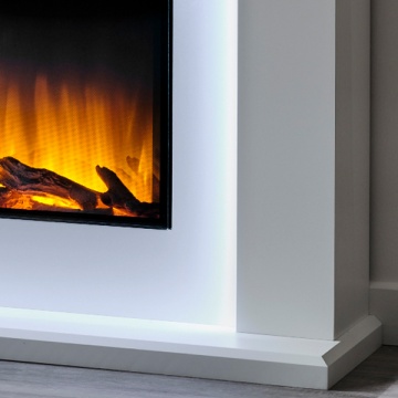 Flamerite Telisa Electric Fireplace Suite